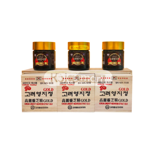 Cao linh chi Gold Youngji – Hộp gỗ trắng