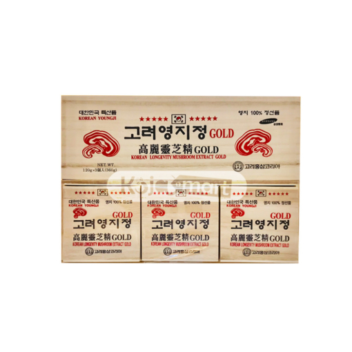 Cao linh chi Gold Youngji – Hộp gỗ trắng