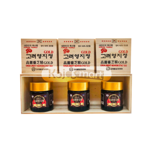 Cao linh chi Gold Youngji – Hộp gỗ trắng